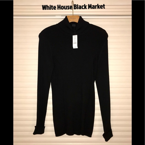 White House Black Market Sweaters - White House Black Market Sweater Turtleneck-Size L